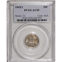 1942/1 10C AU55 PCGS