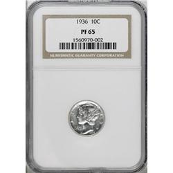 1936 10C PR65 NGC