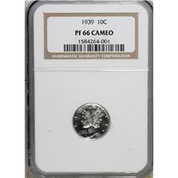 1939 10C PR66 Cameo NGC
