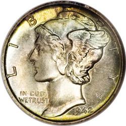 1942 10C PR68 Star NGC. CAC.