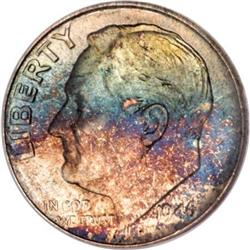 1946-S 10C MS68 Star Full Torch NGC