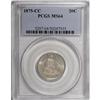 Image 3 : 1875-CC 20C MS64 PCGS
