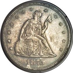 1875-CC 20C MS64 PCGS