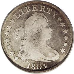 1804 25C--Bent, Improperly Cleaned--NCS. VG Det