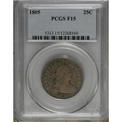 1805 25C Fine 15 PCGS