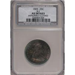 1805 25C--Improperly Cleaned--NCS. AU Details