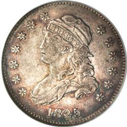 1825/4/3 25C VF35 NGC
