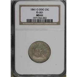 1841-O 25C MS61 NGC