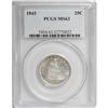 Image 1 : 1843 25C MS63 PCGS
