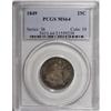 Image 3 : 1849 25C MS64 PCGS