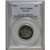 Image 3 : 1854 25C Arrows MS64 PCGS