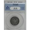 Image 1 : 1861-S 25C VF30 ANACS