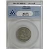 Image 1 : 1864 25C MS60 ANACS