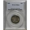 Image 1 : 1891 25C MS64 PCGS