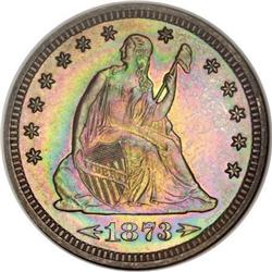 1873 25C Arrows PR64 ANACS