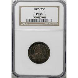 1880 25C PR64 NGC