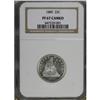 Image 3 : 1880 25C PR67 Cameo NGC