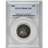 Image 1 : 1881 25C PR64 Cameo PCGS