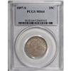 Image 3 : 1897-S 25C MS64 PCGS