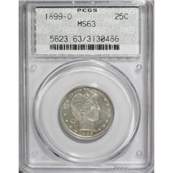1899-O 25C MS63 PCGS