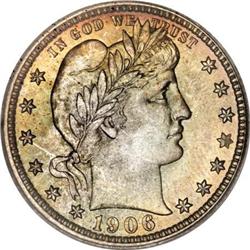 1906-O 25C MS66 PCGS. CAC