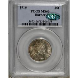 1916 25C MS66 PCGS. CAC