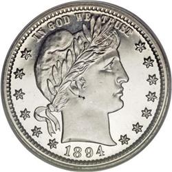 1894 25C PR66 Cameo PCGS