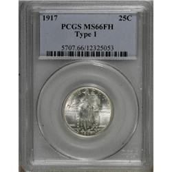 1917 25C Type One MS66 Full Head PCGS