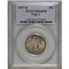 Image 1 : 1917-D 25C Type One MS64 Full Head PCGS