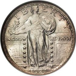 1921 25C MS66 NGC
