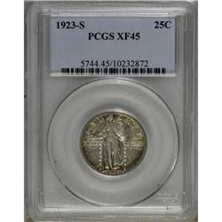 1923-S 25C XF45 PCGS