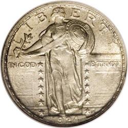 1924 25C MS67 Full Head NGC