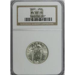 1927 25C MS65 Full Head NGC