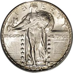 1927-S 25C MS64 PCGS