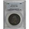 Image 3 : 1795 50C 2 Leaves Fine 12 PCGS