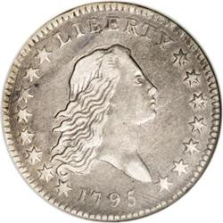 1795 50C 2 Leaves XF40 NGC