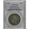 Image 3 : 1795 50C 2 Leaves Fine 12 PCGS