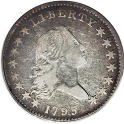 1795 50C 2 Leaves VF20 PCGS