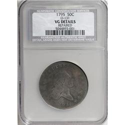 1795 50C 2 Leaves VG8 NCS