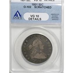 1801 50C VG10 ANACS
