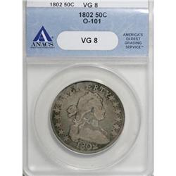 1802 50C VG8 ANACS