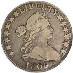 1806/5 50C Fine 15 NGC