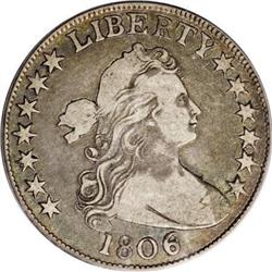 1806 50C 6 Over Inverted 6 VF20 PCGS