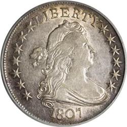 1807 50C Draped Bust AU53 PCGS
