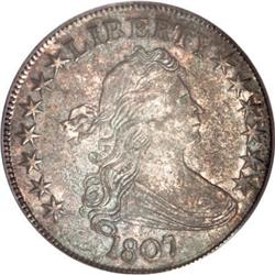 1807 50C Draped Bust AU50 PCGS