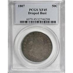 1807 50C Draped Bust XF45 PCGS