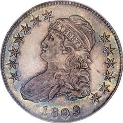 1809 50C AU58 PCGS