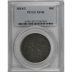 1814/3 50C XF40 PCGS
