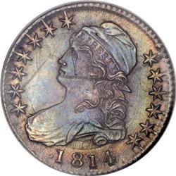 1814 50C MS65 NGC. CAC