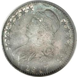 1817 50C MS62 PCGS Punctuated Date